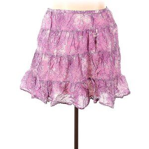 Pink Purple Talbot Skirt 18P tiered short